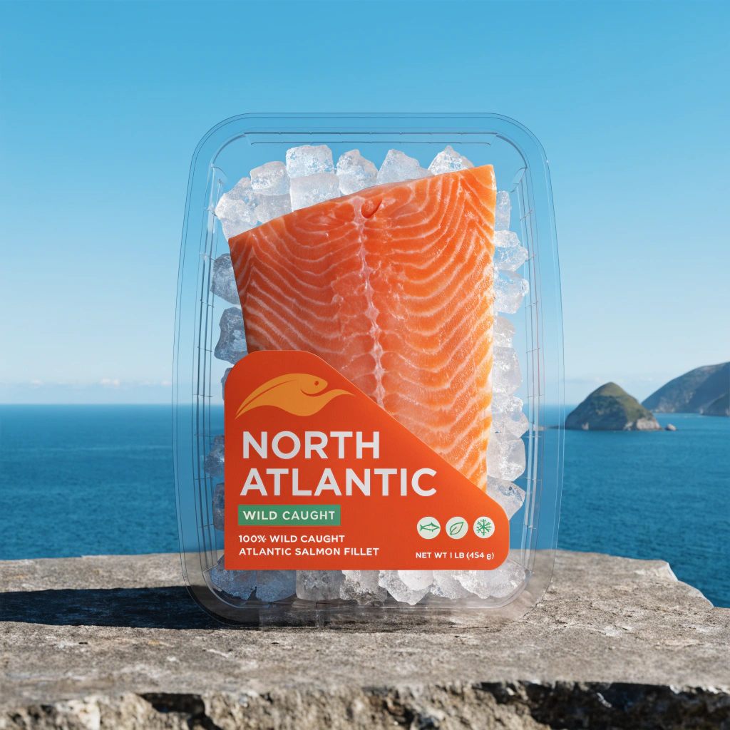 Chilled premium everyday essentials on ice